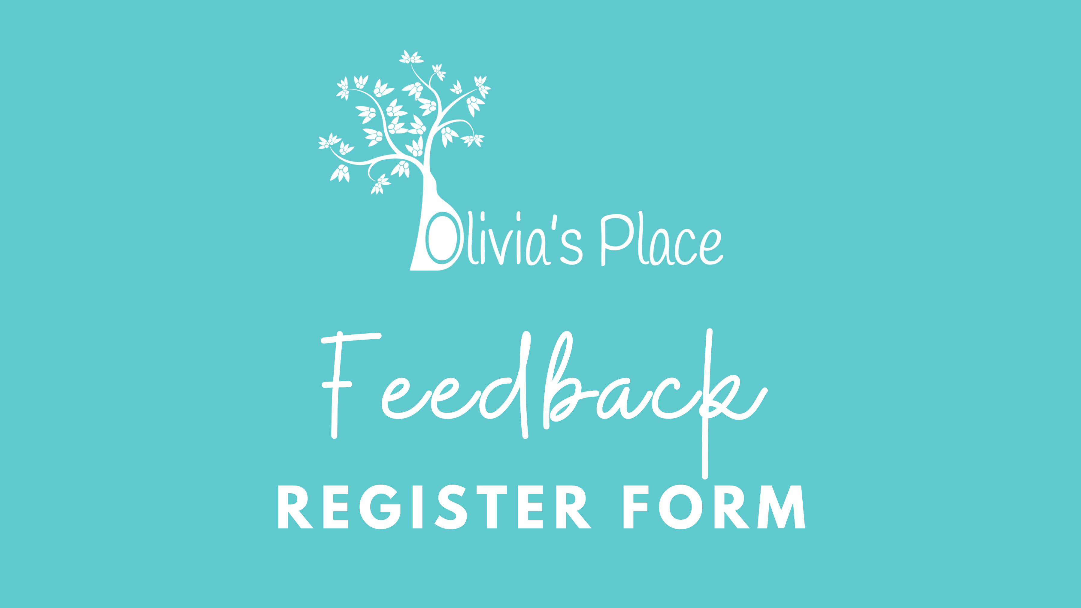 Feedback Register Form